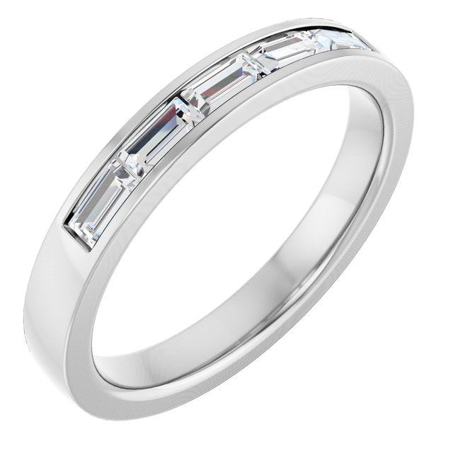 1/2 CTW Lab-Grown Diamond Anniversary Band, 3 mm