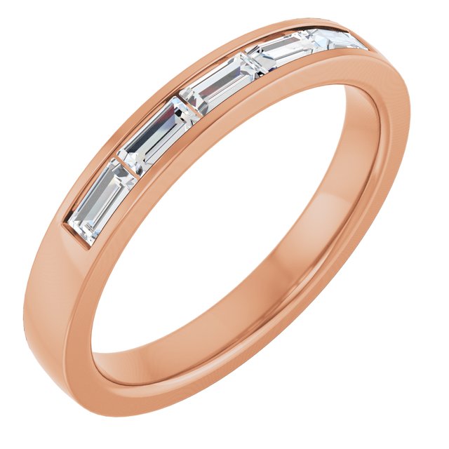 1/2 CTW Lab-Grown Diamond Anniversary Band, 3 mm