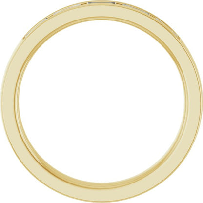 1/2 CTW Lab-Grown Diamond Anniversary Band, 3 mm
