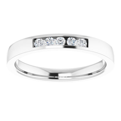 .08 CTW Natural Diamond Anniversary Band