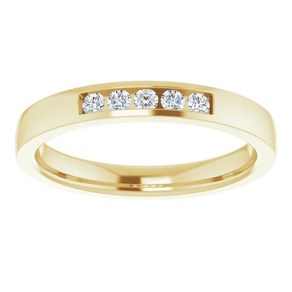 .08 CTW Natural Diamond Anniversary Band