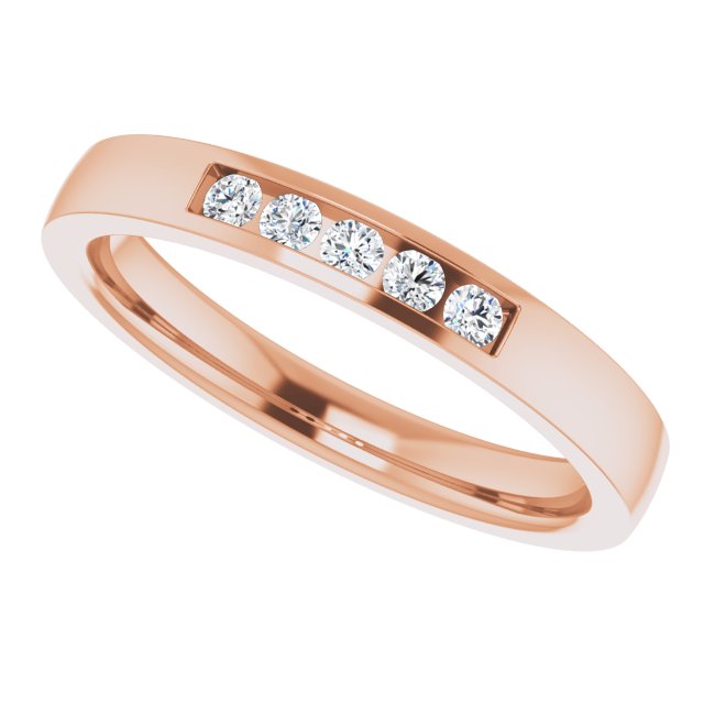 .08 CTW Natural Diamond Anniversary Band