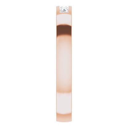 1/10 CTW Lab-Grown Diamond Anniversary Band, 2.4 mm
