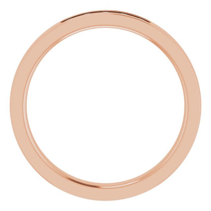 1/10 CTW Lab-Grown Diamond Anniversary Band, 2.4 mm
