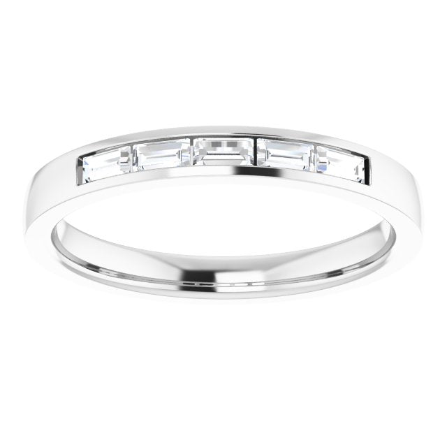 1/3 CTW Lab-Grown Diamond Anniversary Band, 2.7 mm