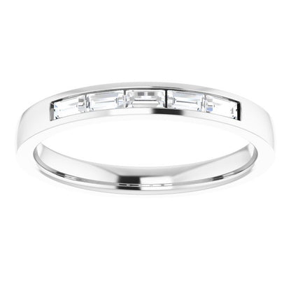1/3 CTW Lab-Grown Diamond Anniversary Band, 2.7 mm