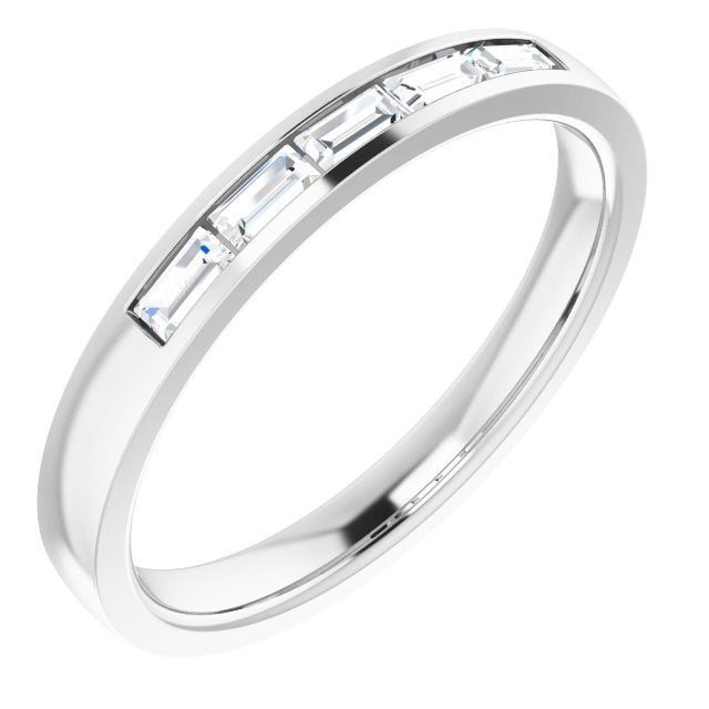 1/3 CTW Lab-Grown Diamond Anniversary Band, 2.7 mm