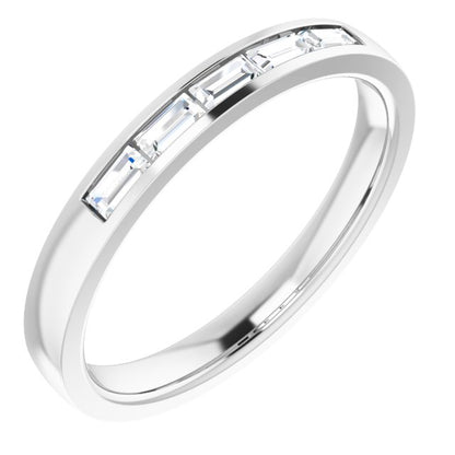 1/3 CTW Lab-Grown Diamond Anniversary Band, 2.7 mm