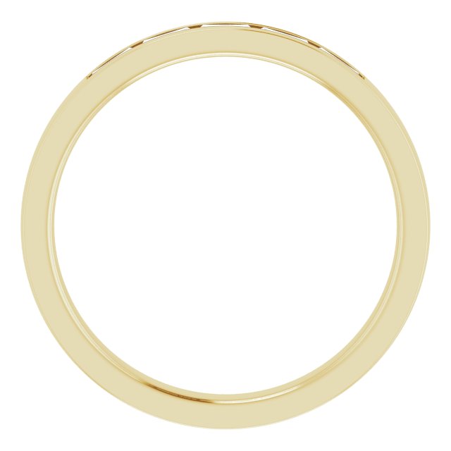 1/3 CTW Lab-Grown Diamond Anniversary Band, 2.7 mm