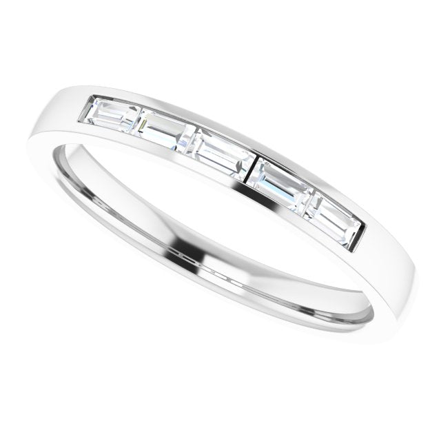 1/3 CTW Lab-Grown Diamond Anniversary Band, 2.7 mm