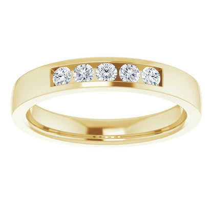 1/6 CTW Lab-Grown Diamond Anniversary Band, 3 mm