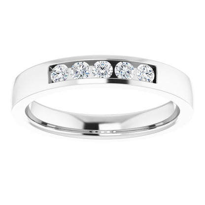 1/6 CTW Lab-Grown Diamond Anniversary Band, 3 mm