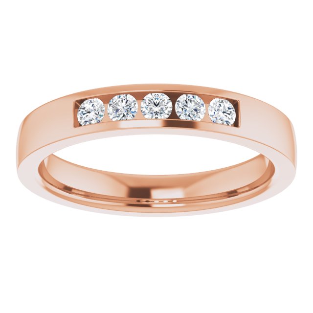1/6 CTW Lab-Grown Diamond Anniversary Band, 3 mm