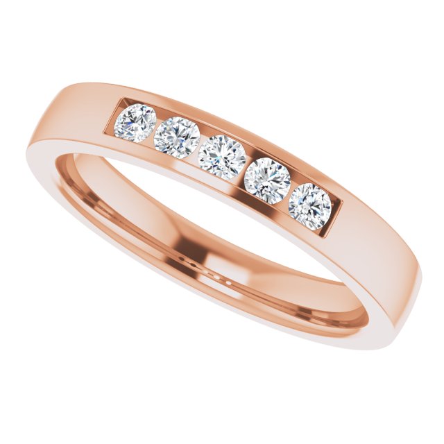 1/6 CTW Lab-Grown Diamond Anniversary Band, 3 mm