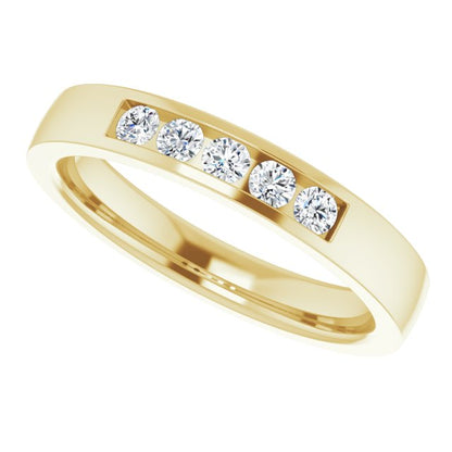 1/6 CTW Lab-Grown Diamond Anniversary Band, 3 mm
