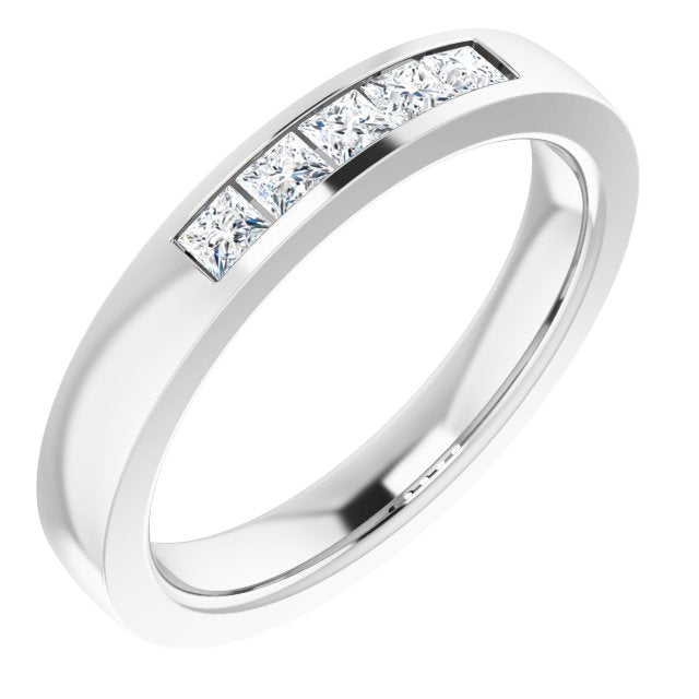 1/4 CTW Lab-Grown Diamond Anniversary Band, 3 mm