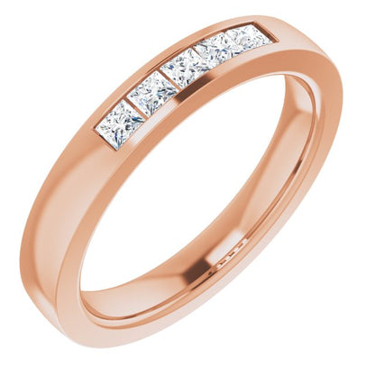 1/5 CTW Lab-Grown Diamond Anniversary Band