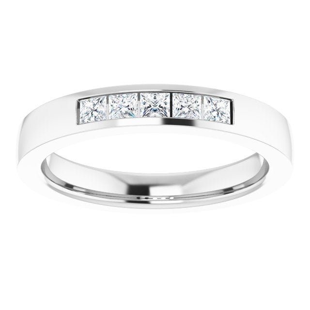 1/4 CTW Lab-Grown Diamond Anniversary Band, 3 mm