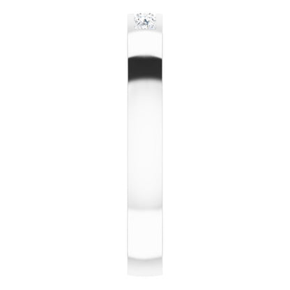 1/6 CTW Lab-Grown Diamond Anniversary Band, 2.7 mm