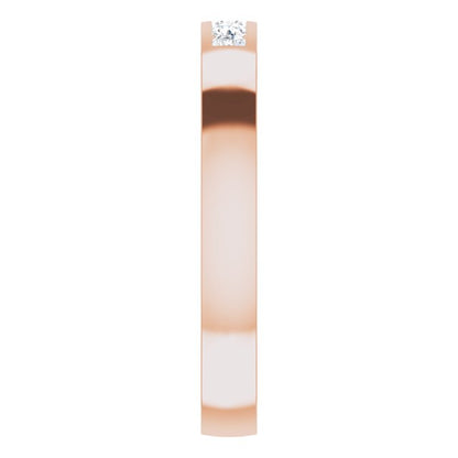 1/6 CTW Lab-Grown Diamond Anniversary Band, 2.7 mm