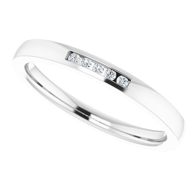.04 CTW Lab-Grown Diamond Anniversary Band