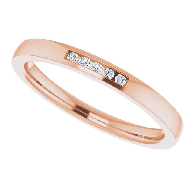 .04 CTW Lab-Grown Diamond Anniversary Band
