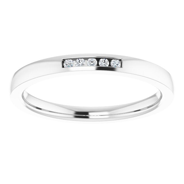 .04 CTW Lab-Grown Diamond Anniversary Band