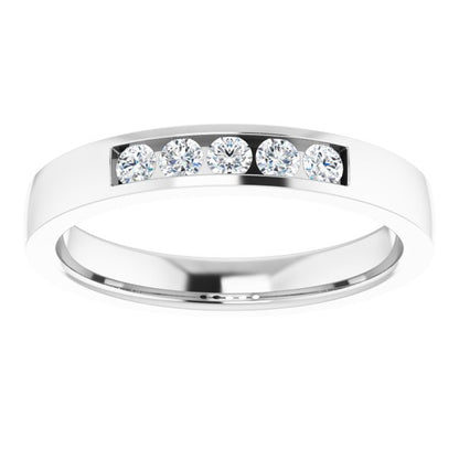 1/4 CTW Lab-Grown Diamond Anniversary Band, 3 mm