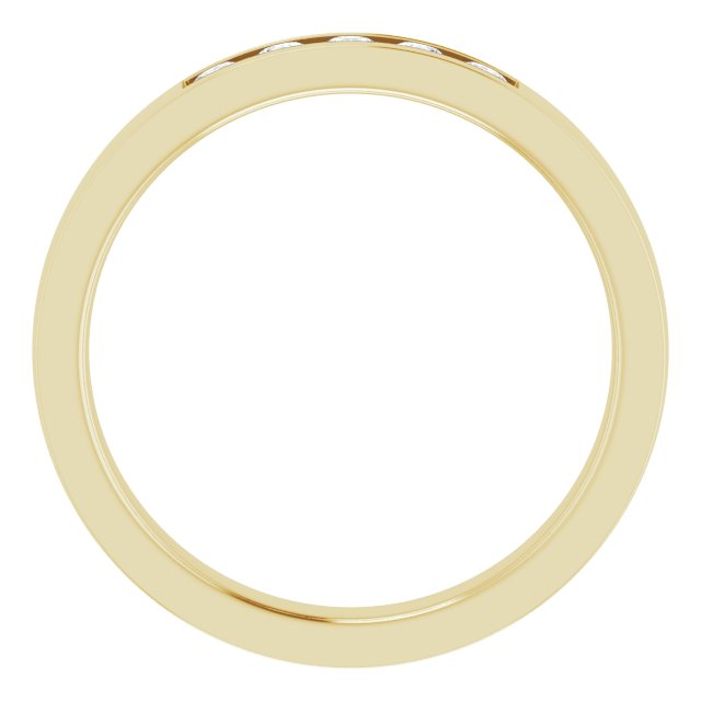1/5 CTW Natural Diamond Anniversary Band, 3.3 mm