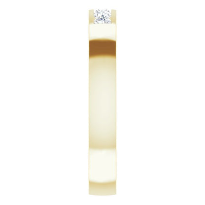 1/5 CTW Natural Diamond Anniversary Band, 3.3 mm