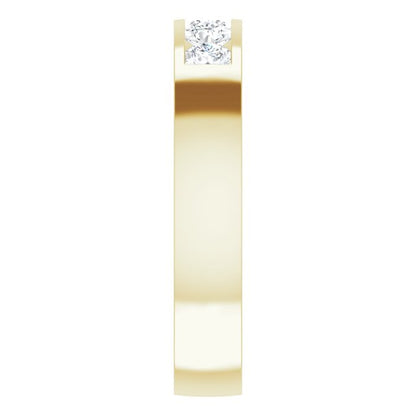 1/2 CTW Lab-Grown Diamond Anniversary Band, 4.2 mm