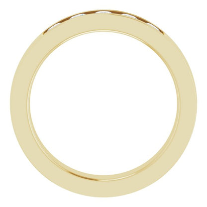1/2 CTW Lab-Grown Diamond Anniversary Band, 4.2 mm