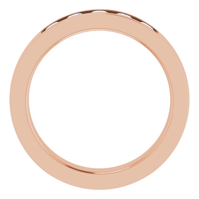 1/2 CTW Lab-Grown Diamond Anniversary Band, 4.2 mm