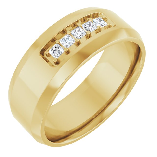 1/5 CTW Lab-Grown Diamond Band, 8.5 mm