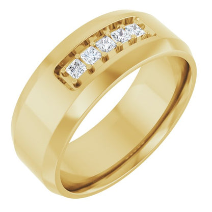 1/5 CTW Lab-Grown Diamond Band, 8.5 mm