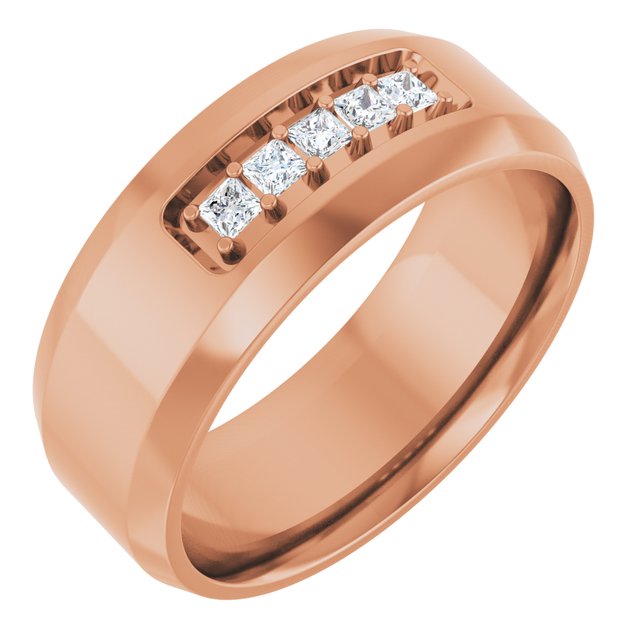 1/5 CTW Lab-Grown Diamond Band, 8.5 mm