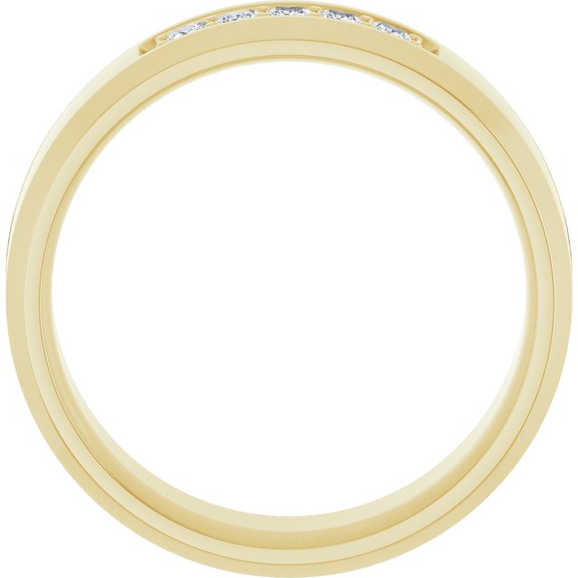 1/5 CTW Lab-Grown Diamond Band, 8.5 mm