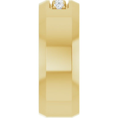 1/5 CTW Lab-Grown Diamond Band, 8.5 mm