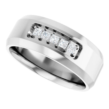 1/5 CTW Lab-Grown Diamond Band, 8.5 mm