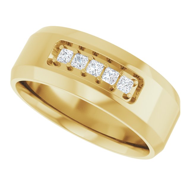 1/5 CTW Lab-Grown Diamond Band, 8.5 mm