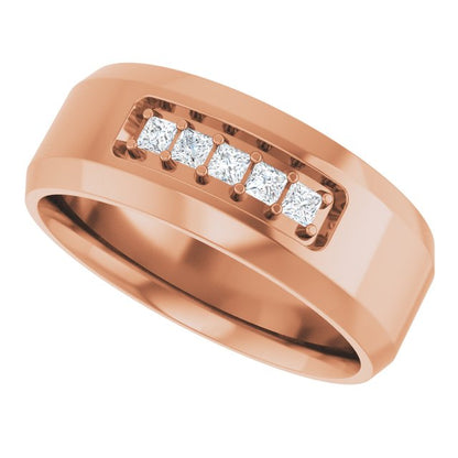 1/5 CTW Lab-Grown Diamond Band, 8.5 mm