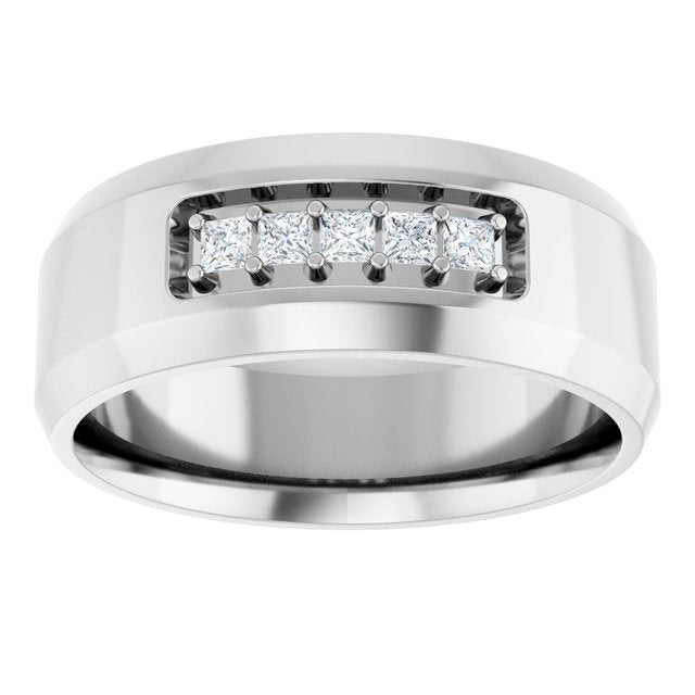 1/5 CTW Lab-Grown Diamond Band, 8.5 mm