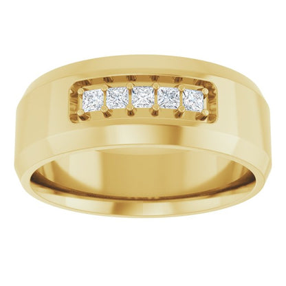 1/5 CTW Lab-Grown Diamond Band, 8.5 mm