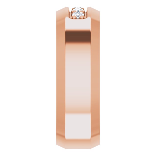1/6 CTW Lab-Grown Diamond Band, 8 mm