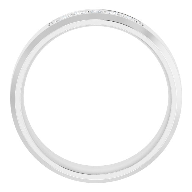 1/6 CTW Lab-Grown Diamond Band, 8 mm