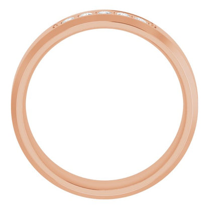 1/6 CTW Lab-Grown Diamond Band, 8 mm