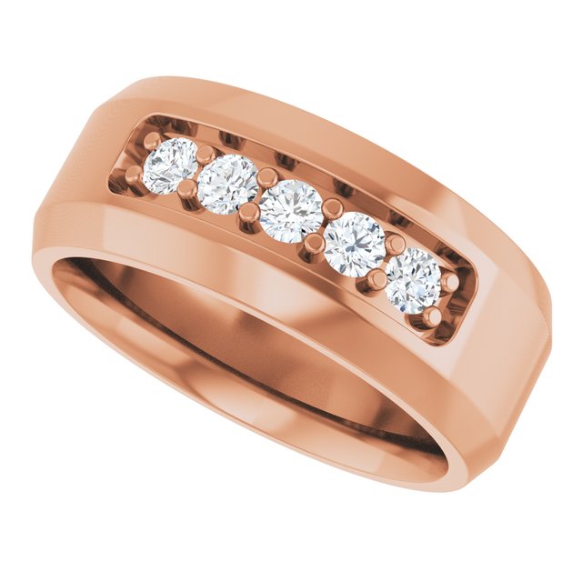 1/6 CTW Lab-Grown Diamond Band, 8 mm