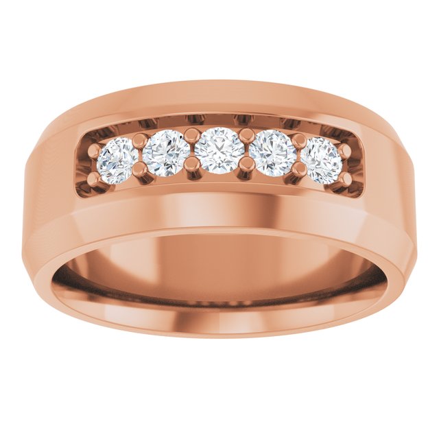 1/6 CTW Lab-Grown Diamond Band, 8 mm