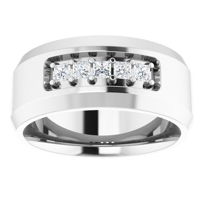 1/5 CTW Lab-Grown Diamond Band, 8.5 mm