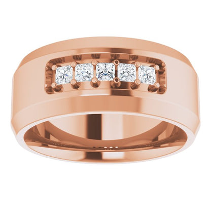 1/5 CTW Lab-Grown Diamond Band, 8.5 mm